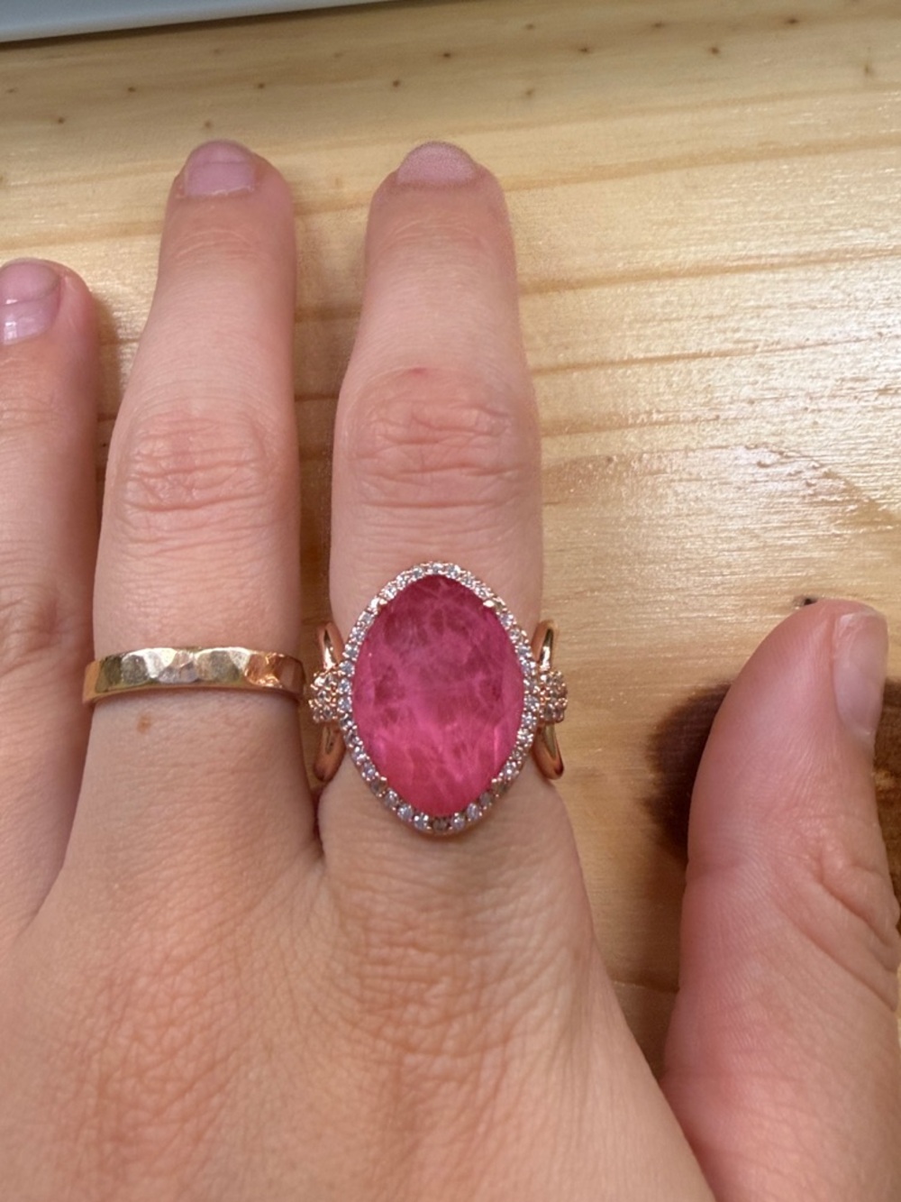 Bomb Party Resort ring - size 8